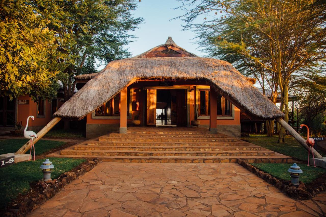 Escarpment Luxury Lodge Manyara Mto wa Mbu Exteriör bild