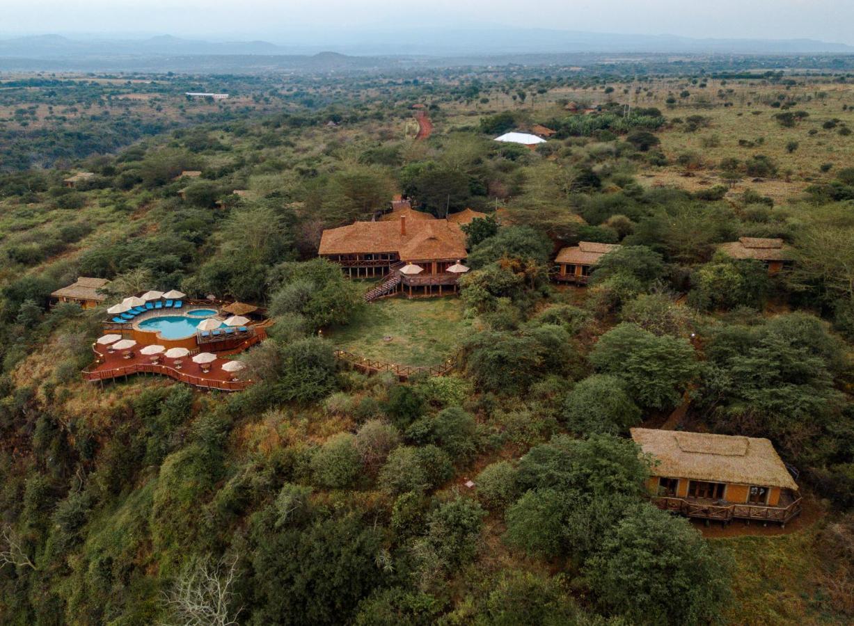 Escarpment Luxury Lodge Manyara Mto wa Mbu Exteriör bild