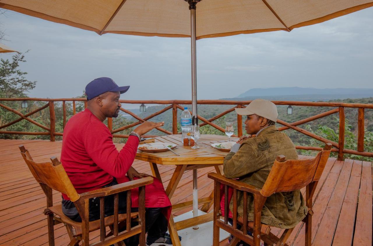 Escarpment Luxury Lodge Manyara Mto wa Mbu Exteriör bild