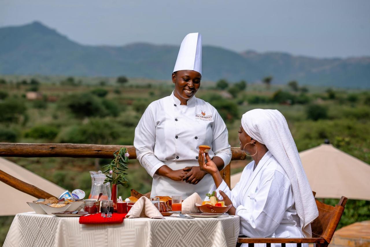 Escarpment Luxury Lodge Manyara Mto wa Mbu Exteriör bild