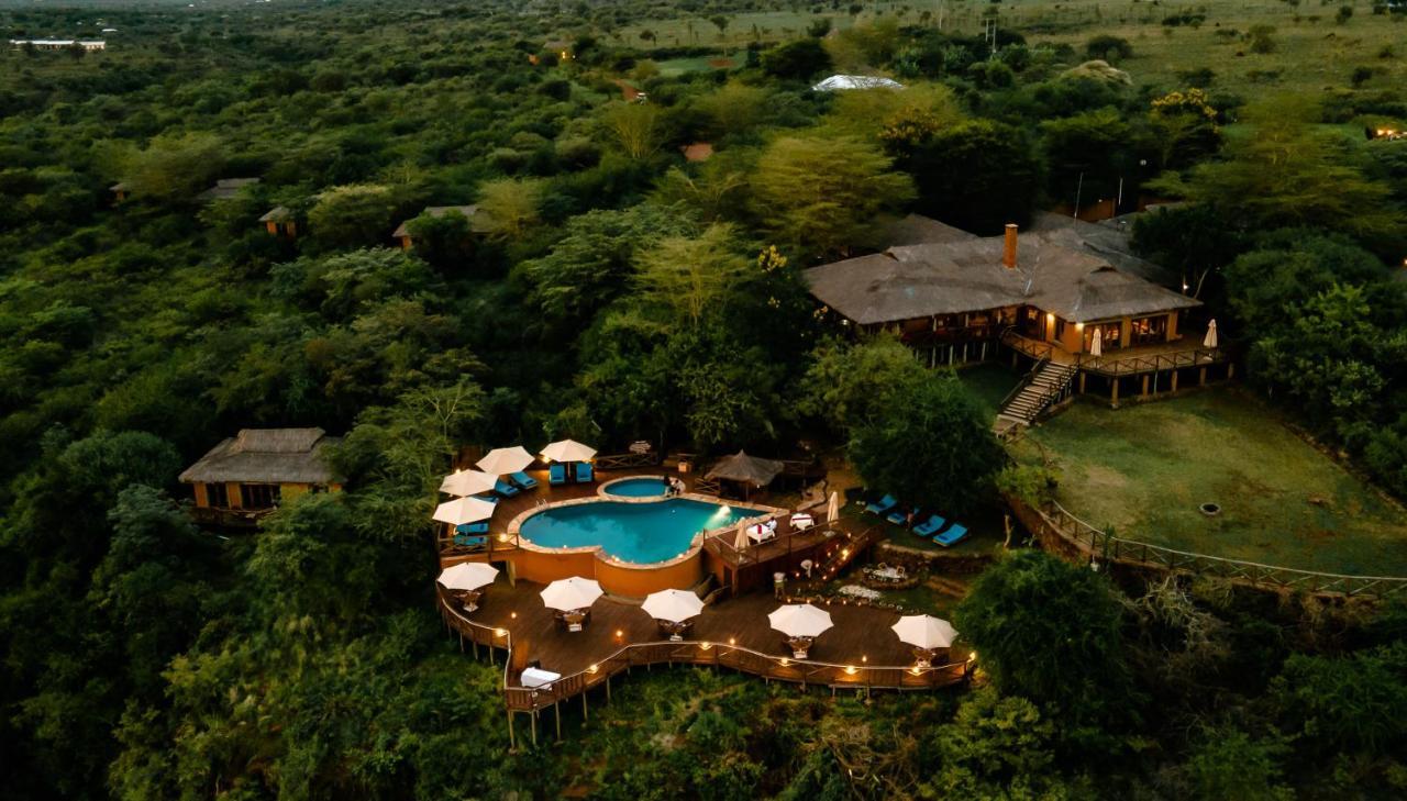 Escarpment Luxury Lodge Manyara Mto wa Mbu Exteriör bild