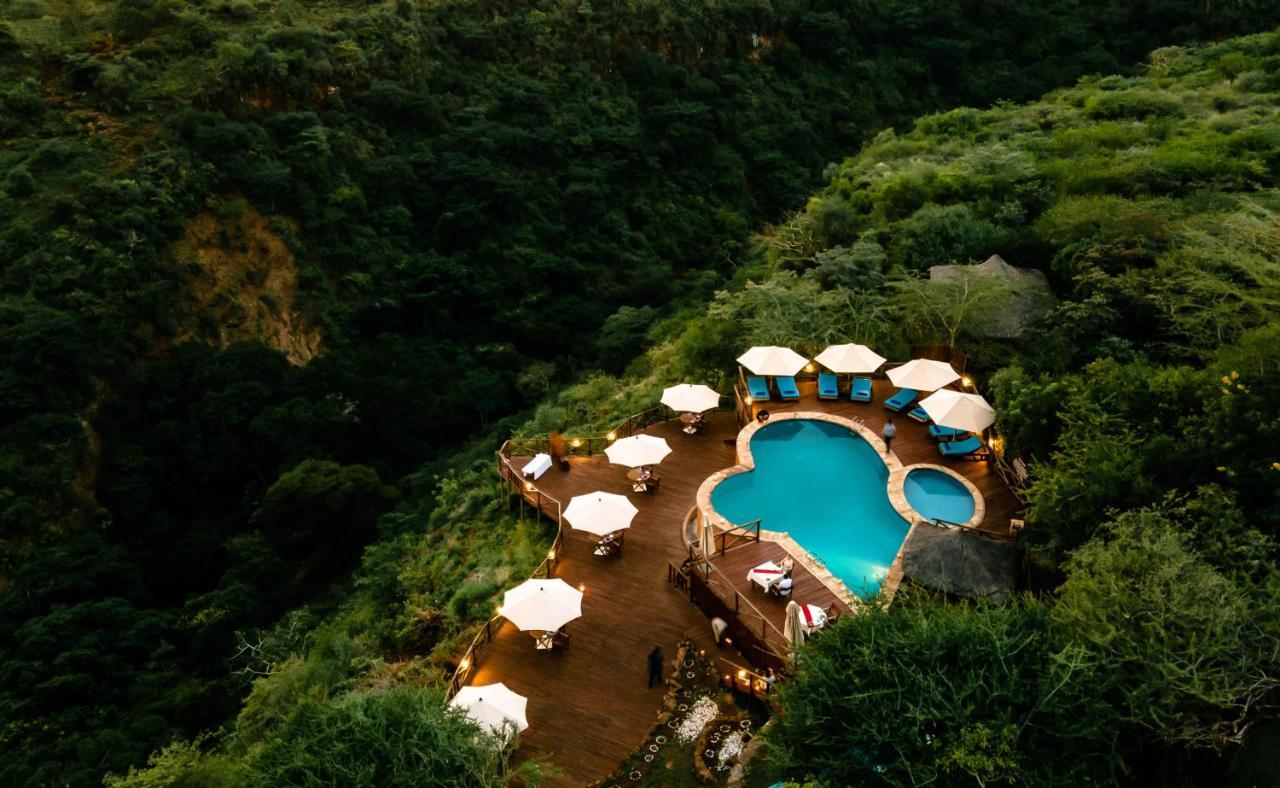 Escarpment Luxury Lodge Manyara Mto wa Mbu Exteriör bild