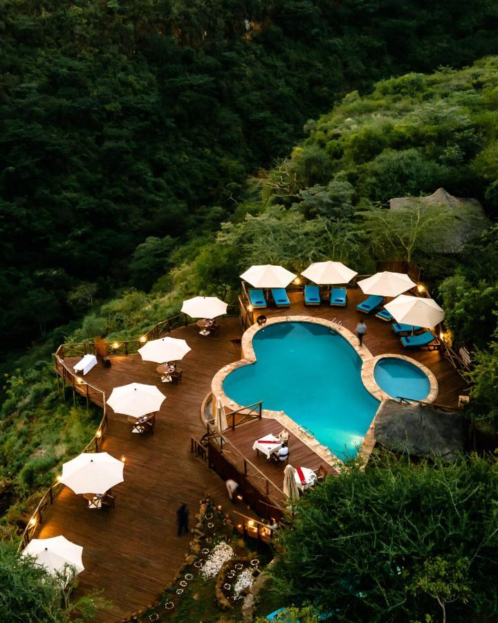 Escarpment Luxury Lodge Manyara Mto wa Mbu Exteriör bild