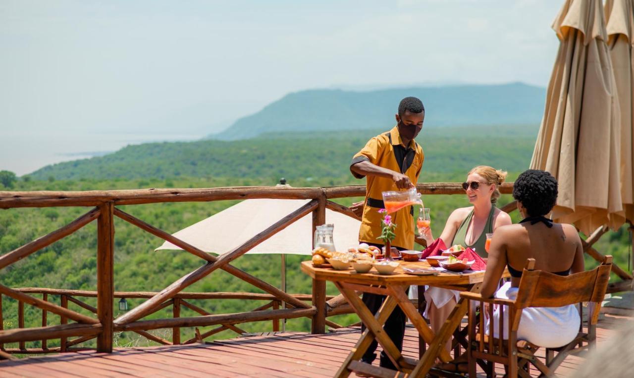 Escarpment Luxury Lodge Manyara Mto wa Mbu Exteriör bild