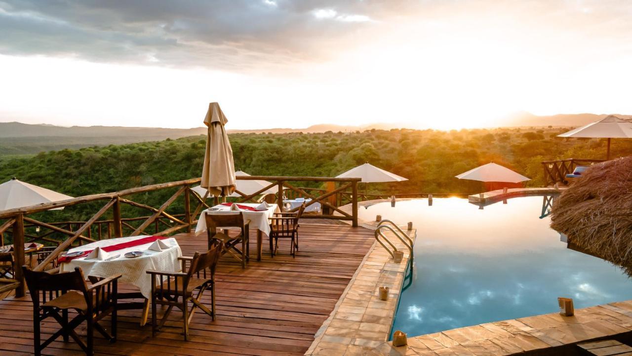 Escarpment Luxury Lodge Manyara Mto wa Mbu Exteriör bild